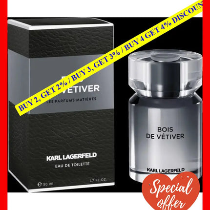 Karl Lagerfeld Bois De Vetiver Edt Spray 50 Ml - 3386460087285