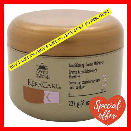 Keracare Conditioning Creme Hairdress By Avlon For Unisex - 8 Oz