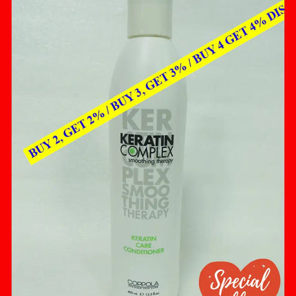 Keratin Care Smoothing Conditioner By Complex For Unisex - 13.5 Oz