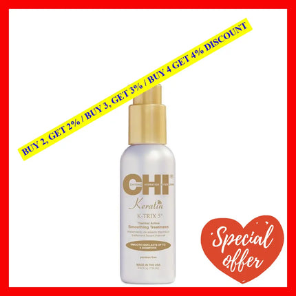 Keratin K-Trix 5 Smoothing Treatment By Chi For Unisex - 3.92 Oz