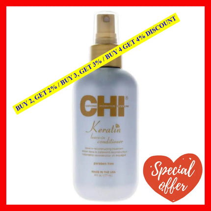 Keratin Leave-In Conditioner By Chi For Unisex - 6 Oz