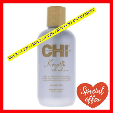 Keratin Silk Infusion By Chi For Unisex - 6 Oz Treatment