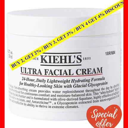 Kiehl’s Ultra Facial Cream 125Ml - 3605975028799