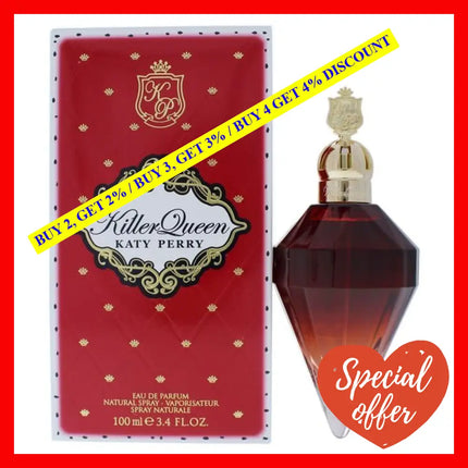 Killer Queen By Katy Perry For Women - 3.4 Oz Edp Spray