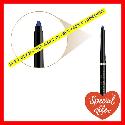 Kohl Kajal Liner Automatic Pencil - 002 Azure By Max Factor For Women 0.01 Oz Eyeliner