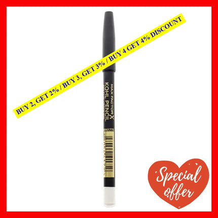 Kohl Kajal Liner Automatic Pencil - 010 White By Max Factor For Women 0.01 Oz Eyeliner