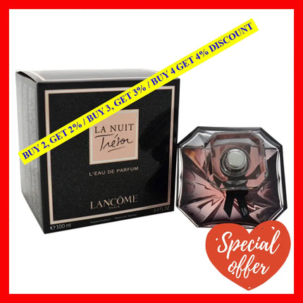 La Nuit Tresor By Lancome For Women - 3.4 Oz Edp Spray