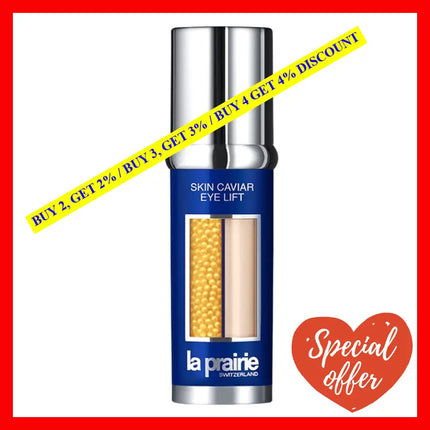 La Prairie Skin Caviar Eye Lift Lifting And Firming Serum 0.7 Oz 20 Ml Expires October 2023