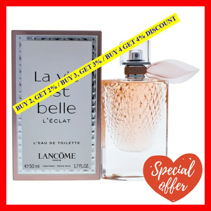 La Vie Est Belle Leclat By Lancome For Women - 1.7 Oz Edt Spray