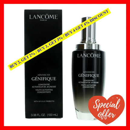 Lancome Advanced Genifique By 3.3 Oz Youth Activating Concentrate Face Serum