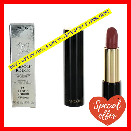 Lancome L’absolu Rouge By Lancome..12 Oz Lipstick - 391 Exotic Orchid