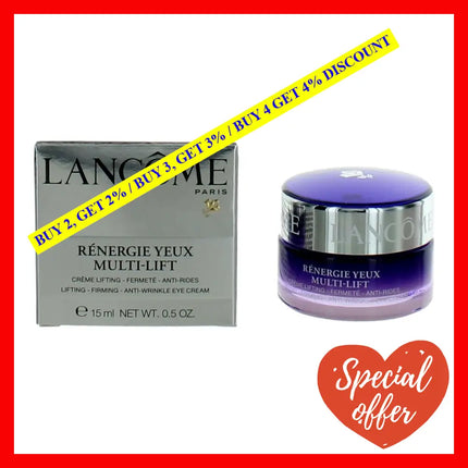 Lancome Renergie Yeux Multi Lift By.5 Oz Eye Cream