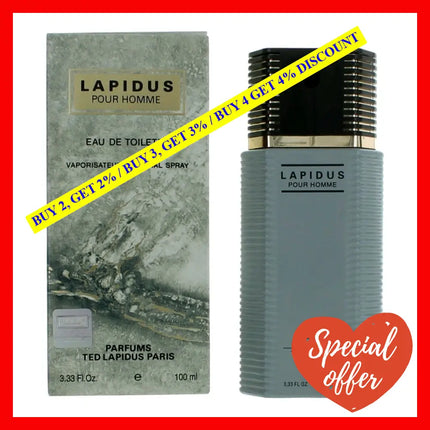 Lapidus By Ted 3.3 Oz Eau De Toilette Spray For Men