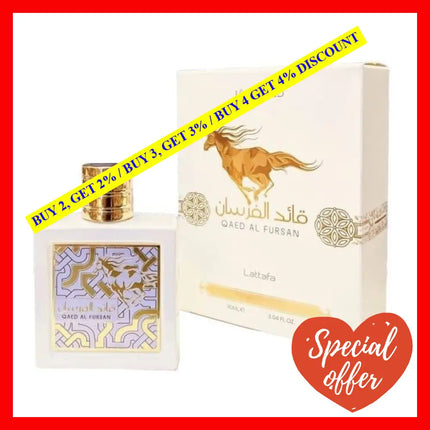 Lattafa Qaed Al Fursan Unlimited Edp Unisex 3.04 Fl Oz