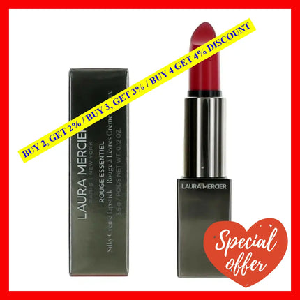 Laura Mercier Rouge Essentiel By.12 Oz Silky Creme Lipstick - Rose Vif