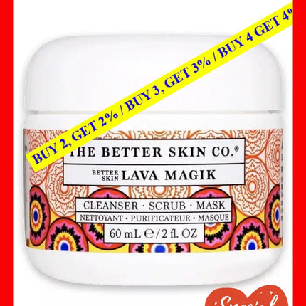 Lava Magik 3 In 1 By The Better Skin For Women - 2.21 Oz Cleanser