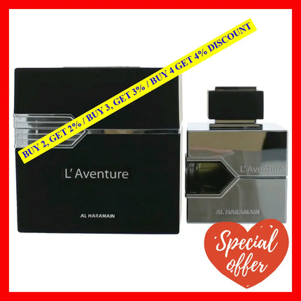 L’aventure By Al Haramain 3.3 Oz Eau De Parfum Spray For Men