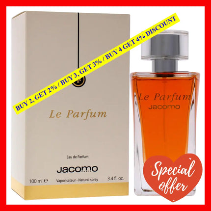 Le Parfum By Jacomo For Women - 3.4 Oz Edp Spray