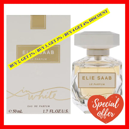 Le Parfum In White By Elie Saab For Women - 1.6 Oz Edp Spray