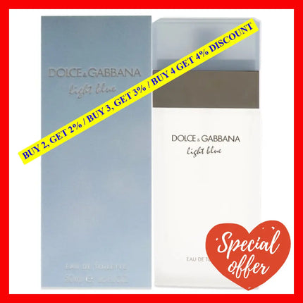 Light Blue By Dolce And Gabbana For Women - 1.6 Oz Edt Spray