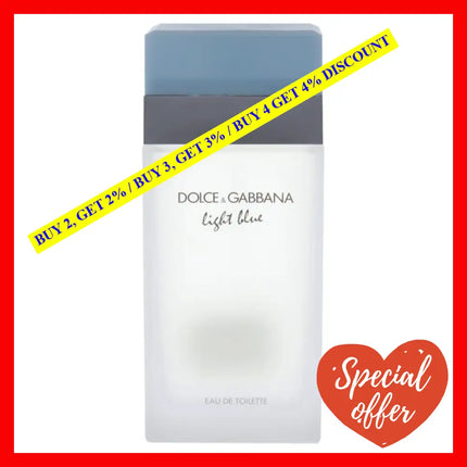 Light Blue By Dolce And Gabbana For Women - 6.7 Oz Edt Spray (Tester)