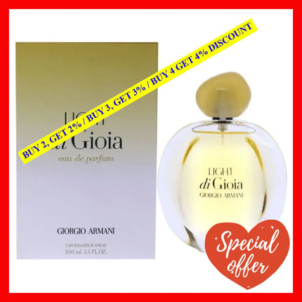 Light Di Gioia By Giorgio Armani For Women - 3.4 Oz Edp Spray