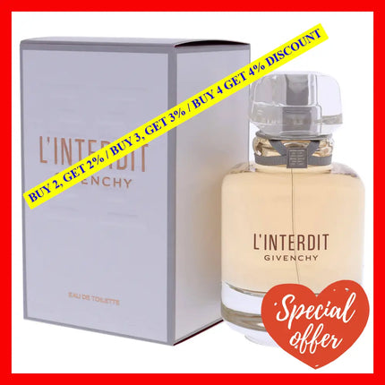 Linterdit By Givenchy For Women - 2.6 Oz Edt Spray