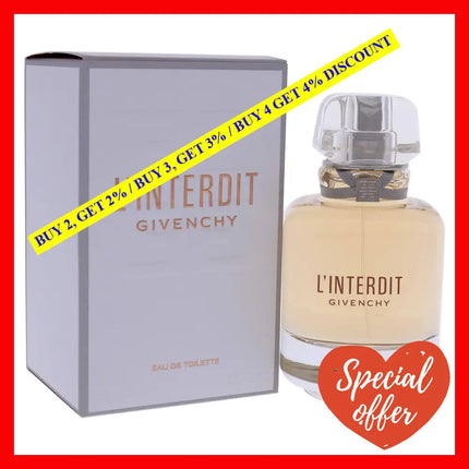 Linterdit By Givenchy For Women - 2.6 Oz Edt Spray