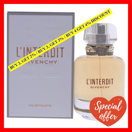 Linterdit By Givenchy For Women - 2.6 Oz Edt Spray