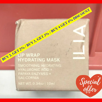 Lip Wrap Hydrating Mask By Ilia Beauty For Women - 0.34 Oz