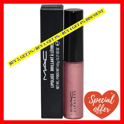 Lipglass Lip Gloss - Cultured By Mac For Women 0.10 Oz