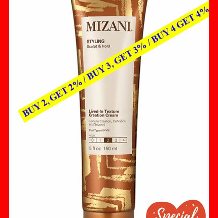 Lived-In Texture Creation Cream By Mizani For Unisex - 5 Oz