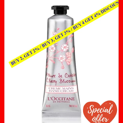 Loccitane Cherry Blossom Hand Cream 30 Ml For Women - 3253581754085