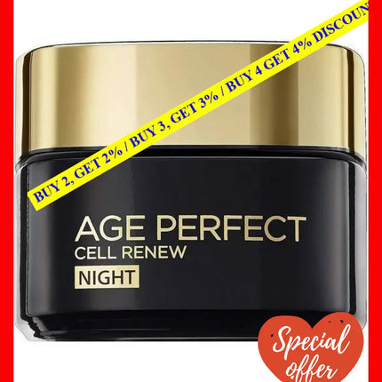 Loreal Age Perfect Cell Renew Regenerating Cream 50 Ml - 3600522323303