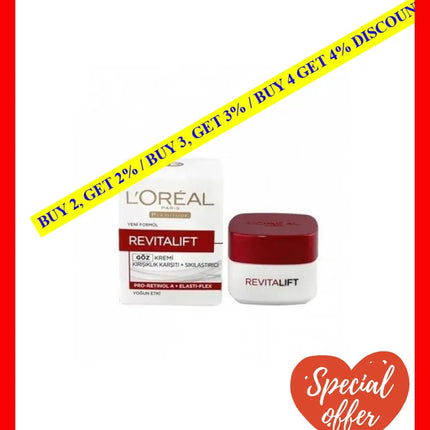 Loreal Paris Revitalift Eye Cream 15 Ml- 5011408039757