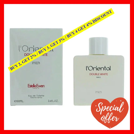 L’oriental Double White By Estelle Ewen 3.4 Oz Eau De Toilette Spray For Men