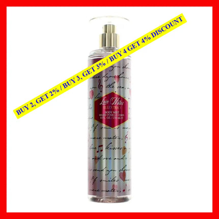 Love Notes By Ellen Tracy 8 Oz Body Mist For Women