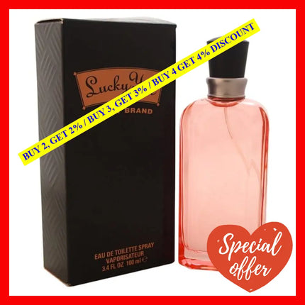 Lucky You By Liz Claiborne For Women - 3.4 Oz Edt Spray