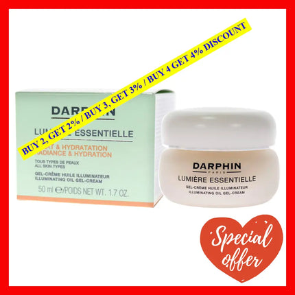 Lumiere Essentielle Oil Gel-Cream By Darphin For Unisex - 1.7 Oz