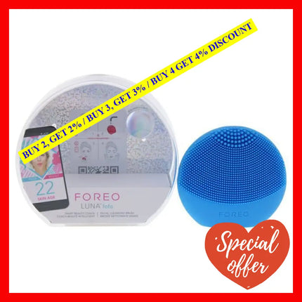 Luna Fofo - Aquamarine By Foreo For Women 1 Pc Cleansing Brush