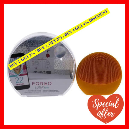 Luna Fofo - Sunflower Yellow By Foreo For Women 1 Pc Cleansing Brush