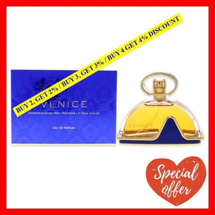 Luxe Venice By Armaf For Women - 3.4 Oz Edp Spray