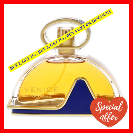 Luxe Venice By Armaf For Women - 3.4 Oz Edp Spray