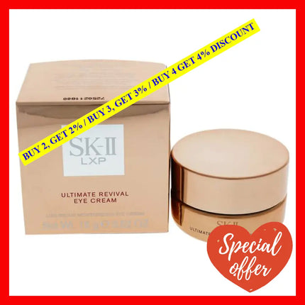 Lxp Ultimate Revival Eye Cream By Sk-Ii For Unisex - 0.52 Oz