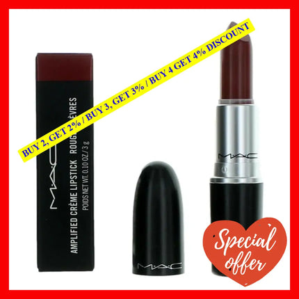 Mac Amplified Creme Lipstick By.10 Oz - 108 Dubonnet