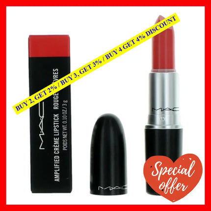 Mac Amplified Creme Lipstick By.10 Oz - 120 Vegas Volt