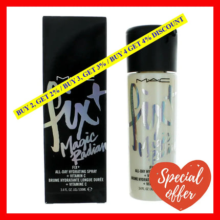 Mac Fix+Magic Radiance By 3.4 Oz All-Day Hydrating Spray