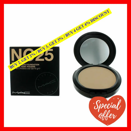 Mac Studio Fix Powder Plus Foundation By.52 Oz - Nc25