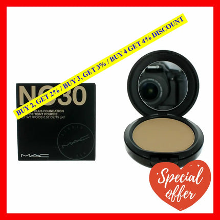 Mac Studio Fix Powder Plus Foundation By.52 Oz - Nc30