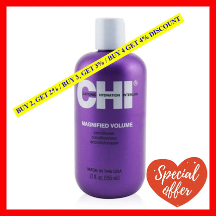 Magnified Volume Conditioner By Chi For Unisex - 12 Oz